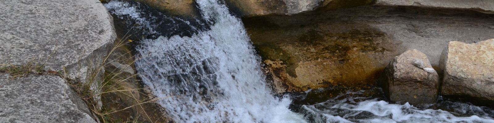 Waterfall at McKinney Falls State Park, Austin